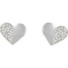 Favorite jewelry Ice heart earrings