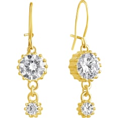 Favorite jewelry Button earrings