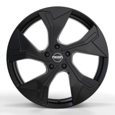 Mega Wheels Triton Alloy 7.5X18 H2 5X114.3 black ET51 vanne