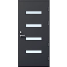 Kaskipuu FE3 Thermo dark gray RR23 10x21 exterior door