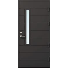 Kaskipuu FE811 Thermo dark gray RR23 10x21 exterior door