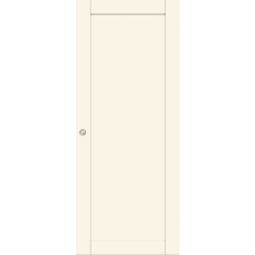 Swedoor Unique 501 Slide 1P white 2040 high sliding door panel