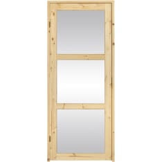 Kaskipuu SLB 7-8x19 tempered clear glass sauna door