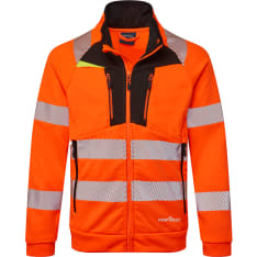 Portwest DX484 Hi-Vis Orange/Black Hoodie