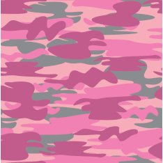 Digiprint Camouflage 150 cm tricot fabric