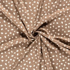 Printed 145 cm bambukangas