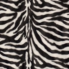 Zebra 147 cm in velboa fabric