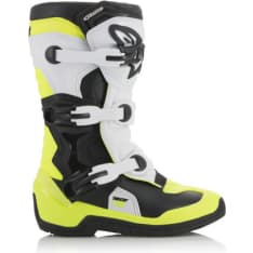 Alpinestars Saapas Tech 3s Junior musta/valk./fluo kelt.