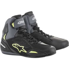 Alpinestars Kenkä Faster-3 Drystar Musta/Kelt. Fluo