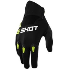 Shot Gloves Burst Neon Yellow 08