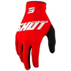 Shot Gloves Burst Red