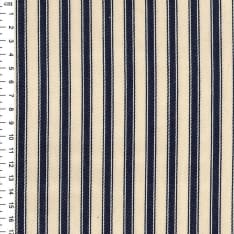 Striped 137 cm cotton canvas