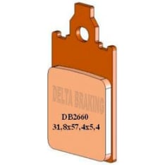 Delta Braking Jarrupalat, Sintered, Malaguti / Piaggio / Yamaha