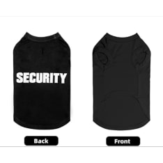 Old Labels Security koiran t-paita