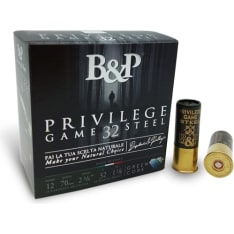 BP Privilege Fiber Steel 12/70 34 g 25 pc shotgun cartridge