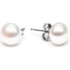 Gaurapearls 9mm pearl earrings