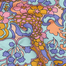 Abstract 148 cm stretch sweatshirt fabric