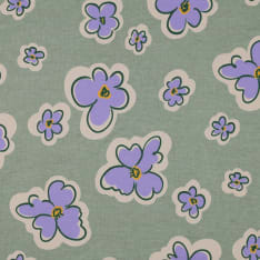Flowers 148 cm trikookangas