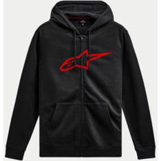 Alpinestars Fleece Angeless Zip Hoodie v3 Black/Red