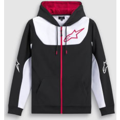 Alpinestars Fleece Session v3 Hoodie Black/White/Red