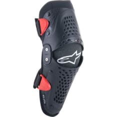 Alpinestars SX-1 Nuorten Polvisuoja Musta/Punainen