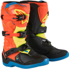 Alpinestars Saapas Tech 3s Nuortenÿoranssi/Sininen
