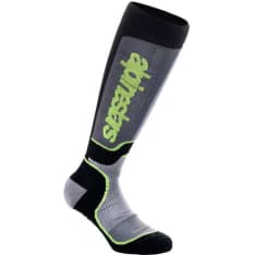 Alpinestars Socks MX Plus Black/Grey/Fluo Yellow