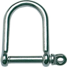 Osculati Wide jaw SS shackle 10 mm
