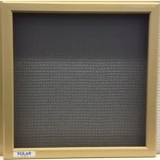 Solar beige HR window mosquito screen