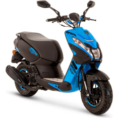 Peugeot Kisbee S Naked E5+ blue scooter