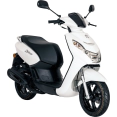 Peugeot Kisbee E5+ white scooter