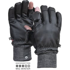 Vallerret Hatchet Leather Photography Glove Black valokuvauskäsineet