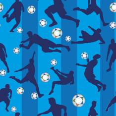 Textil Jalkapallo 150 cm trikookangas