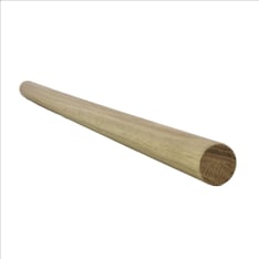 Lathe-Boys oak sanded ø40mm 3,3 m handrail