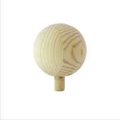 Lathe-Boys ø75-180 mm pine wooden ball with pin