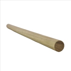 Lathe-Boys oak sanded ø40mm 3,3 m handrail