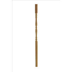 Sorvi-Bojat 45x45x1000 mm pine railing for internal stairs