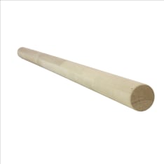 Lathe-Boys birch varnished ø42mm 4,4 m handrail