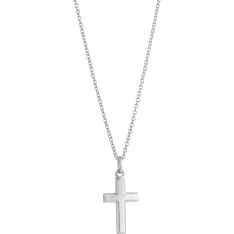 Top Gold 13x23mm cross+chain