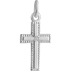 Top Gold 10x19mm cross+chain