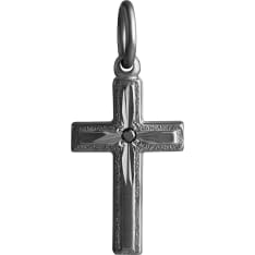 Top Gold 11x18mm cross+chain