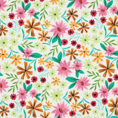 Flowers 148 cm trikookangas