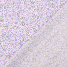 Flowers 145 cm cotton poplin fabric