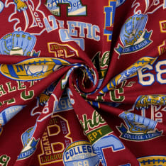 Athletic 150 cm harjattu collegekangas