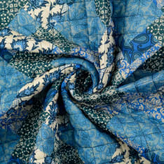 Paisley 136 cm tikattu puuvillakangas