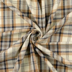 Square 143 cm brushed flannel fabric
