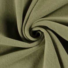 Plain 150 cm cotton fleece fabric