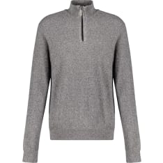 Mel Richman men's half zip knit