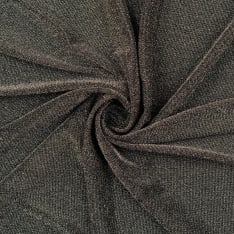Plain 148 cm metallic jersey fabric