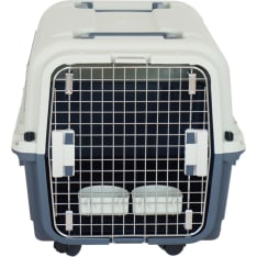 Pohjolan Lemmikkitarvike 79.5 x 56 x 64.5 cm grey carrier box